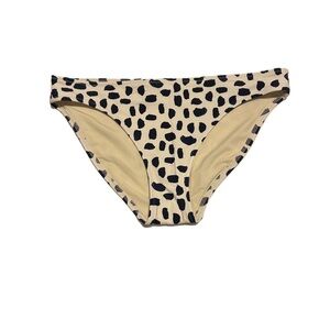aerie Leopard Print Bikini Bottom Moderate Coverage NWT • Size Small